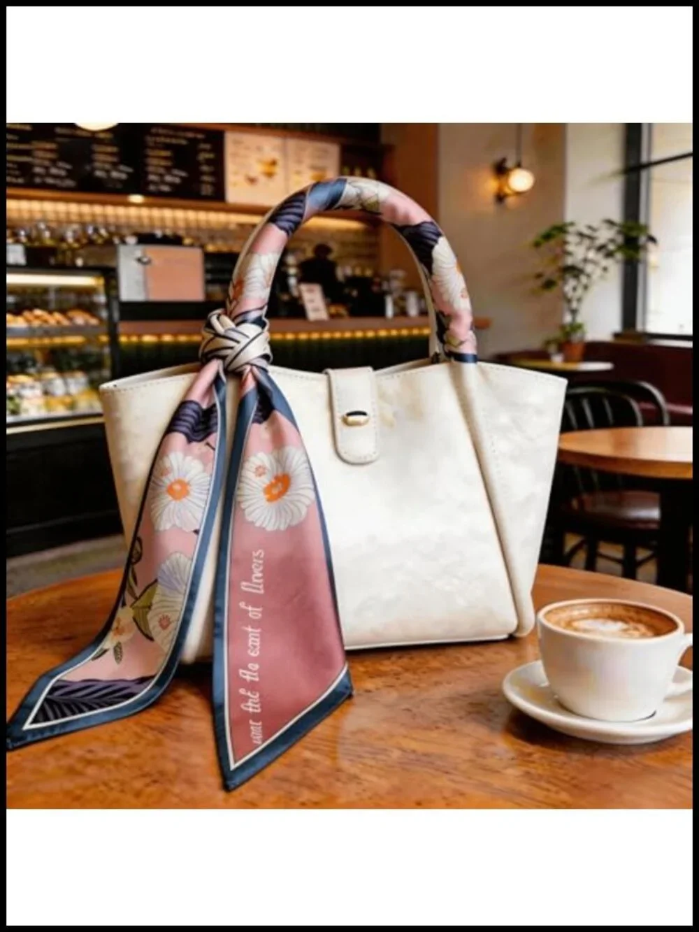 Lightweight Polyester Fashion Scarf, Thin Satin Hair Scarf for Waist Styling or